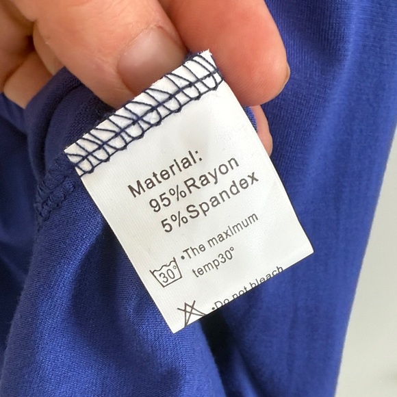 Blue Women's Swim Coverup - Picture 4 of 4